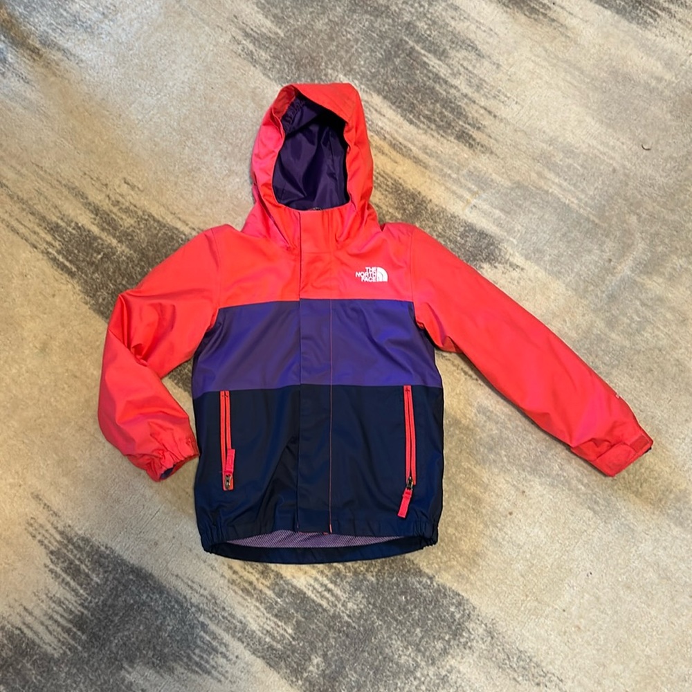 The North Face Kids' Red and Purple Jacket